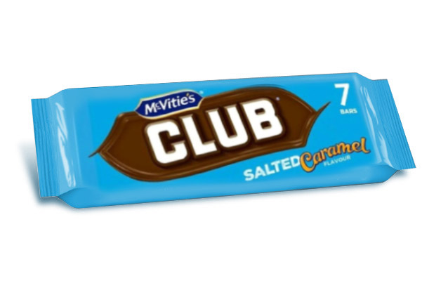 McVITIE’S CLUB SALTED CARAMEL 161 G