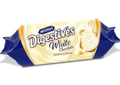 McVITIE’S DIGESTIVES WHITE CHOCOLATE 232 G